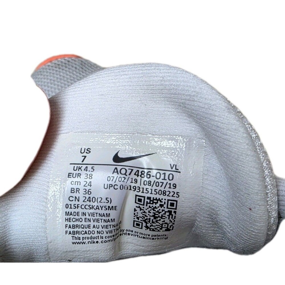 Nike Downshifter 9 Running Shoes Sneakers White Pink, Womens Size 7 - Picture 10 of 10